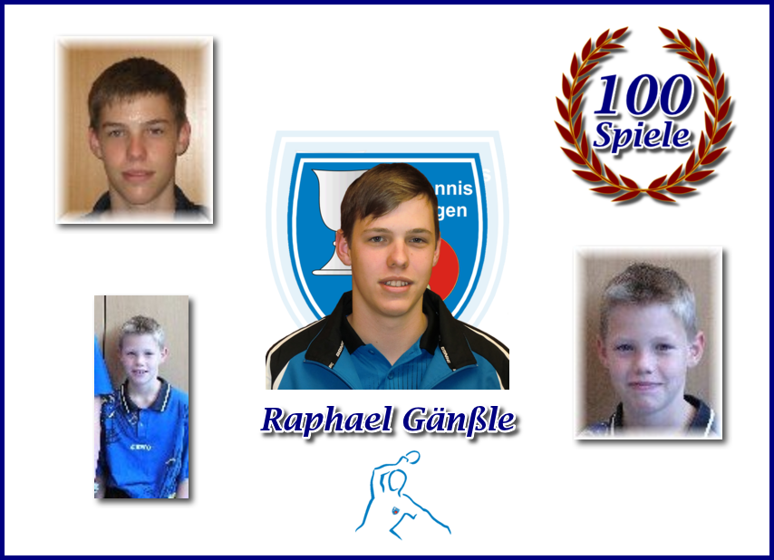 Raphael Gänßle 100 Spiele